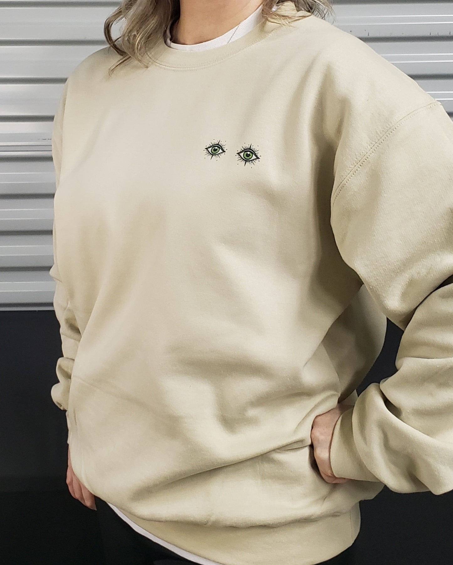 Thick Thighs and Green Eyes Sweatshirt