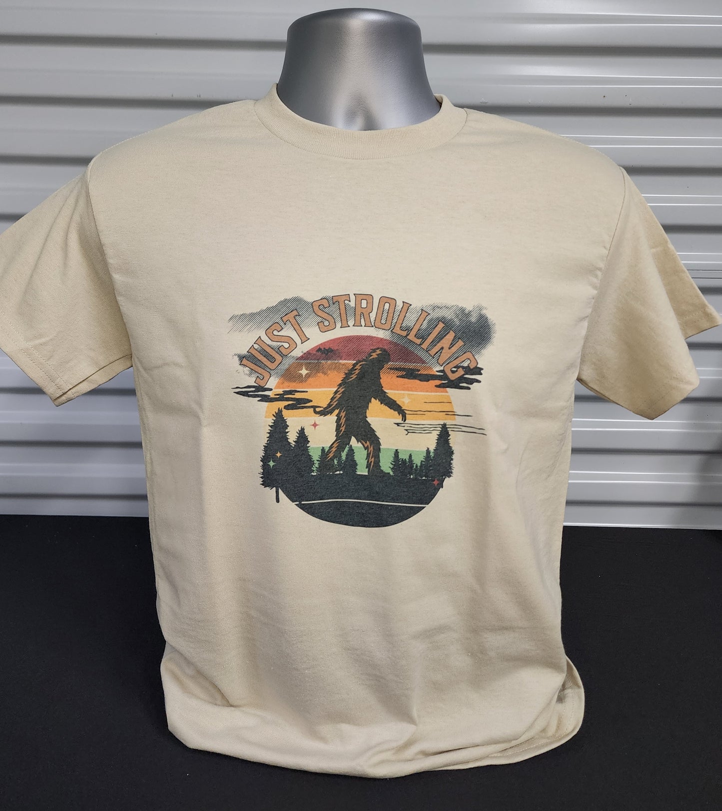 Just Strolling Bigfoot Tee